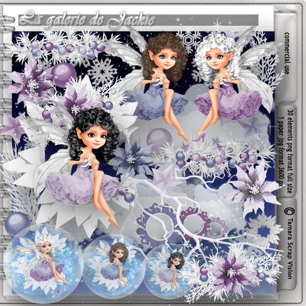 GJ-CU Snowflake Fairy 2 FS - Click Image to Close