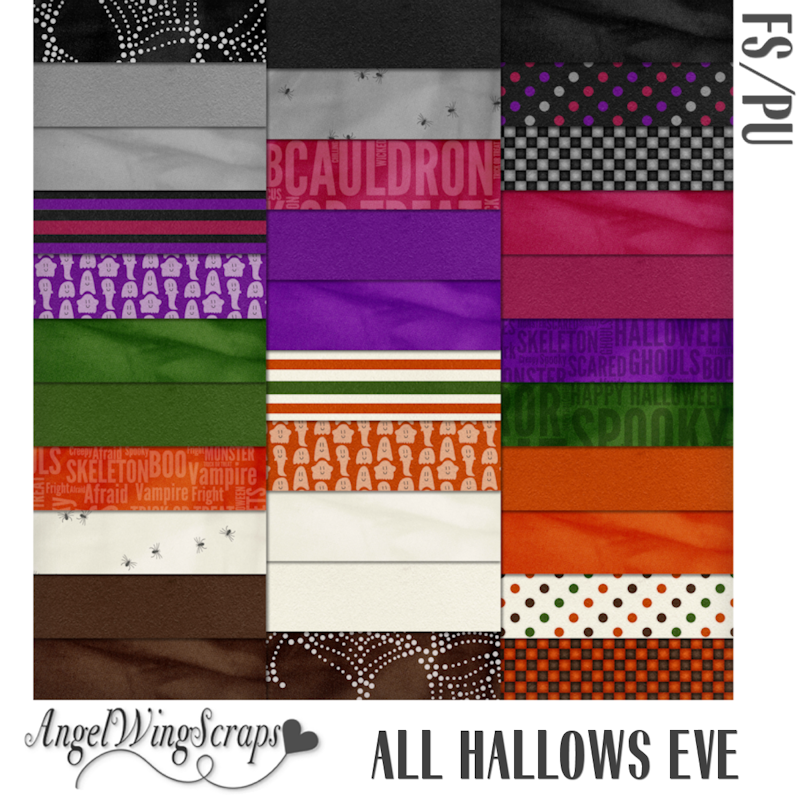All Hallows Eve Page Kit (FS/PU) - Click Image to Close