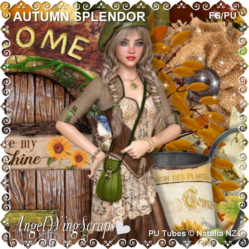 Autumn Splendor Page Kit (FS/PU) - Click Image to Close