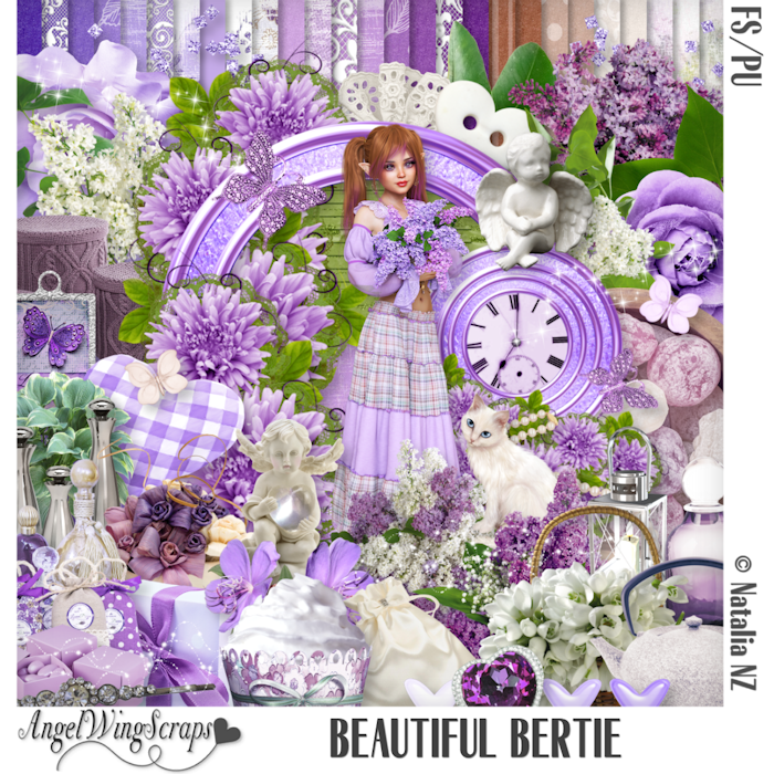 Beautiful Bertie Page Kit (FS/PU) - Click Image to Close