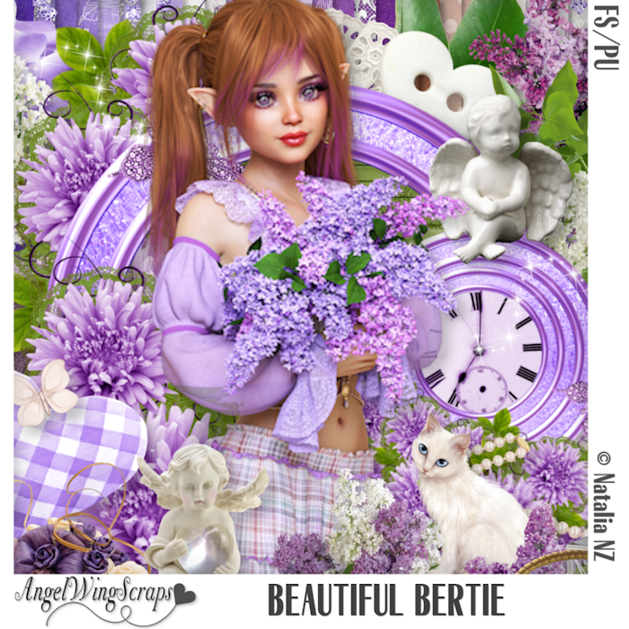 Beautiful Bertie Page Kit (FS/PU) - Click Image to Close