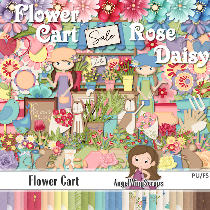 Flower Cart Kit (FS/PU) - Click Image to Close