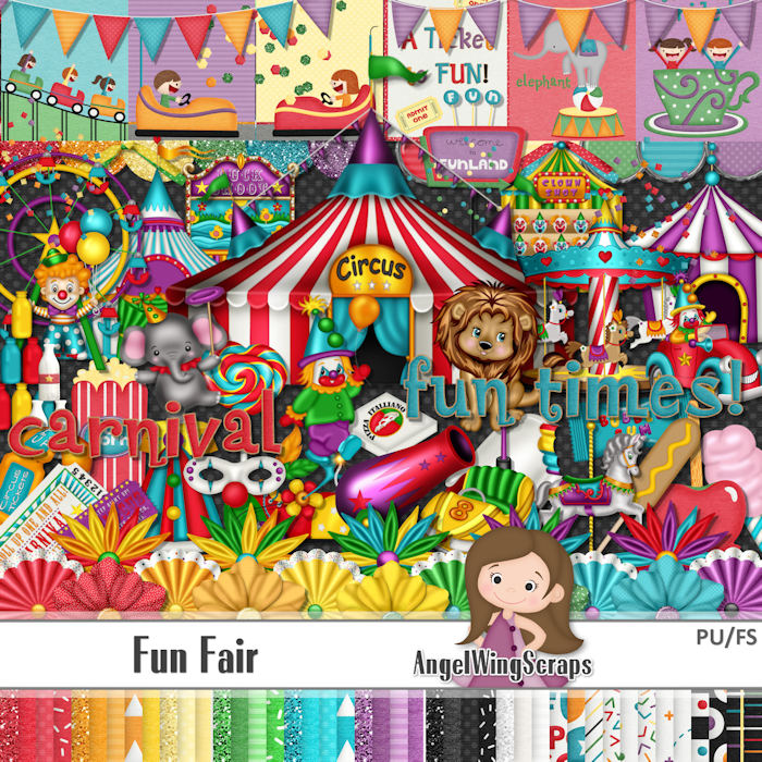 Fun Fair Page Kit (FS/PU) - Click Image to Close