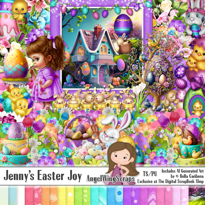 Jenny's Easter Joy (TS-PU) * Exclusive - Click Image to Close