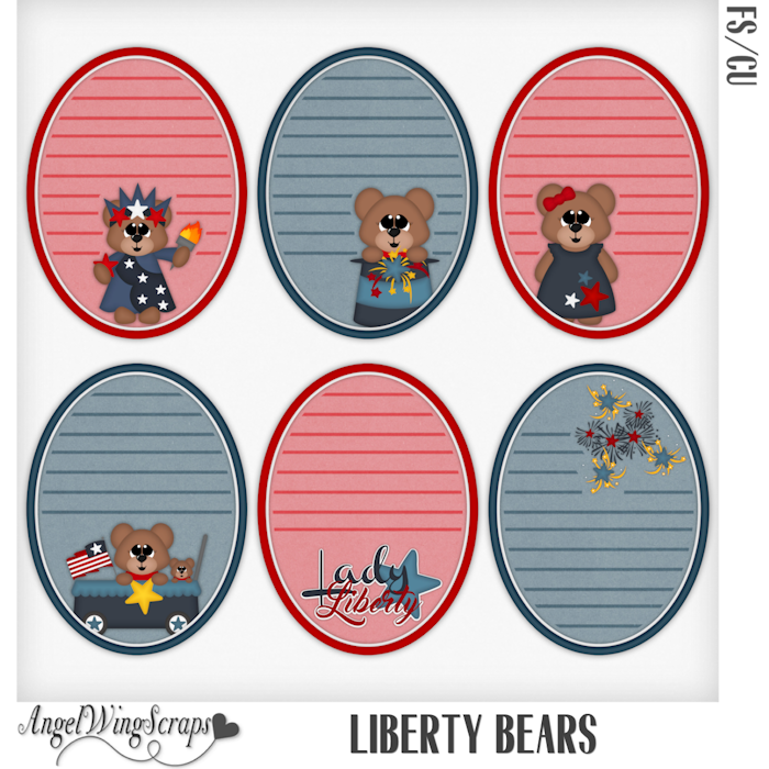 Liberty Bears (FS/CU) - Click Image to Close