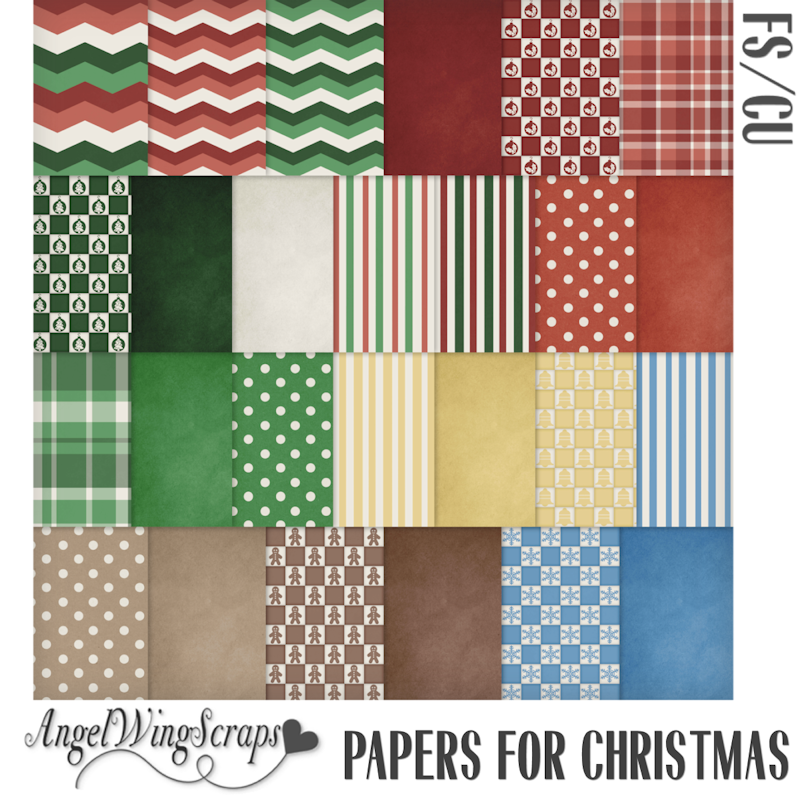 Papers for Christmas (FS/CU) - Click Image to Close