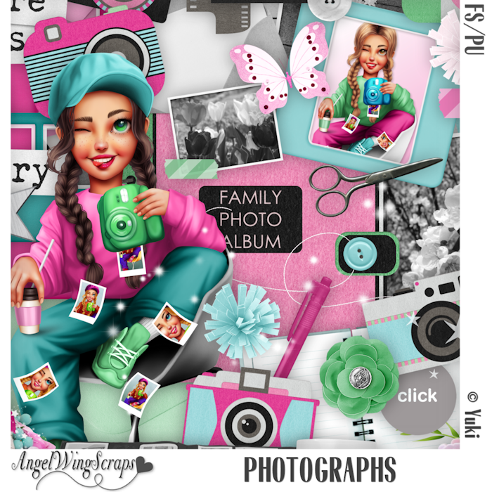 Photographs Page Kit (FS/PU) - Click Image to Close