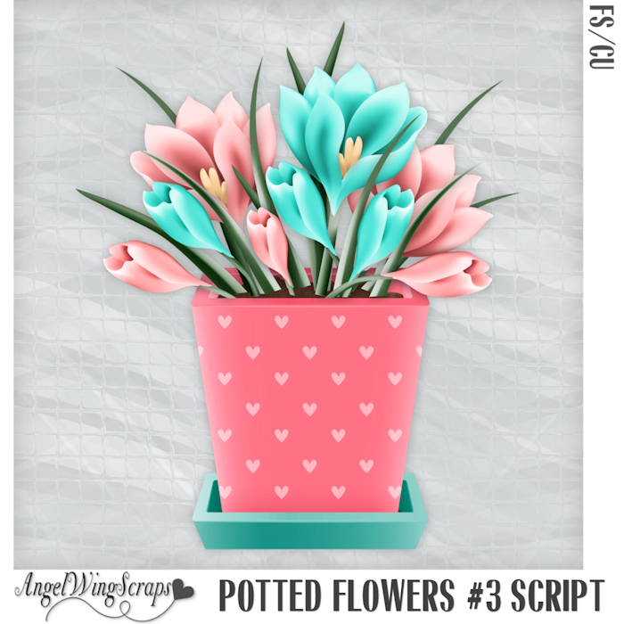 Potted Flowers #3 Script (FS/CU) - Click Image to Close