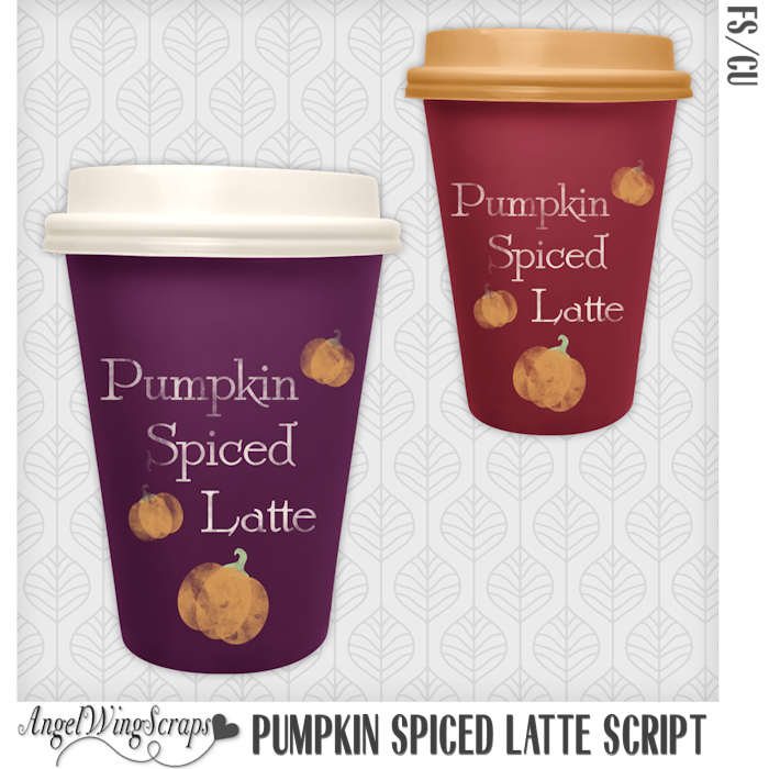 Pumpkin Spiced Latte Script (FS/CU) - Click Image to Close