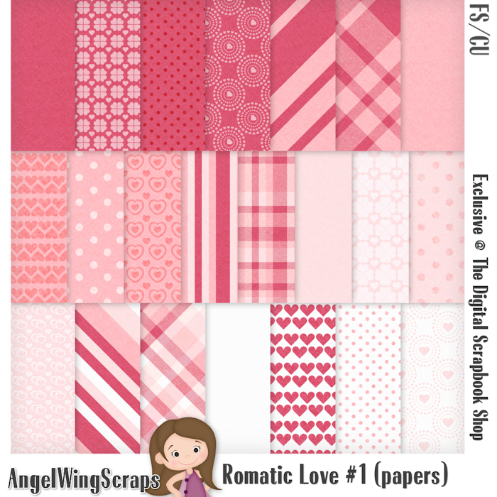 Romantic Love Papers #1 (FS/CU) - EXCLUSIVE - Click Image to Close