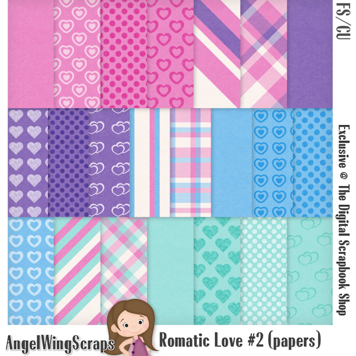 Romantic Love Papers #2 (FS/CU) - EXCLUSIVE - Click Image to Close