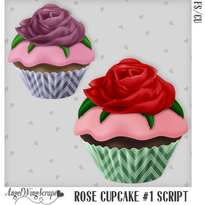 Rose Cupcake #1 Script (FS/CU) - Click Image to Close