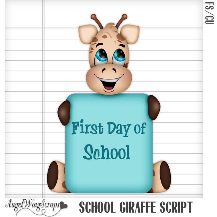 School Giraffe Script (FS/CU) - Click Image to Close