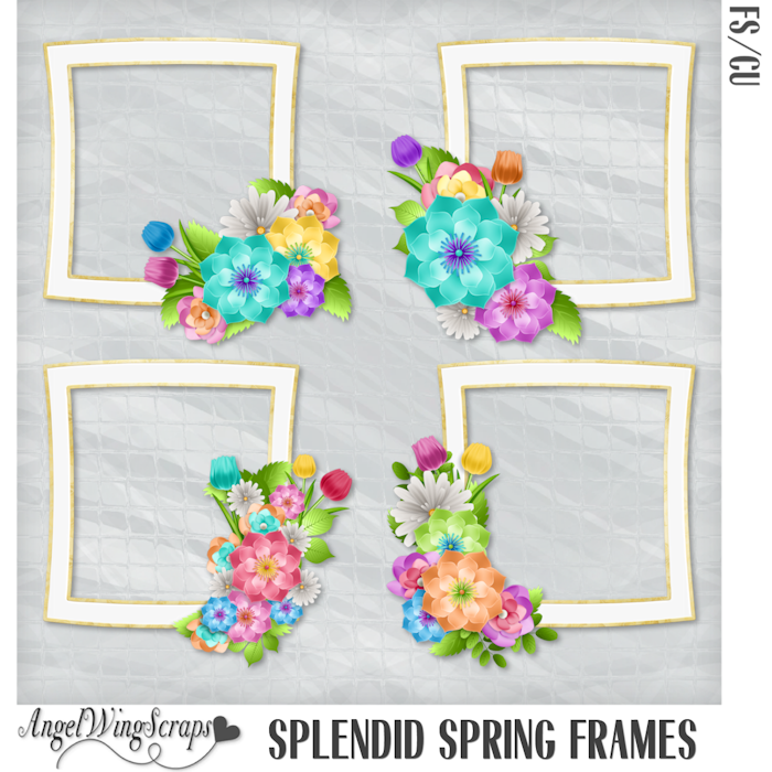 Splendid Spring Frames (FS/CU) - Click Image to Close