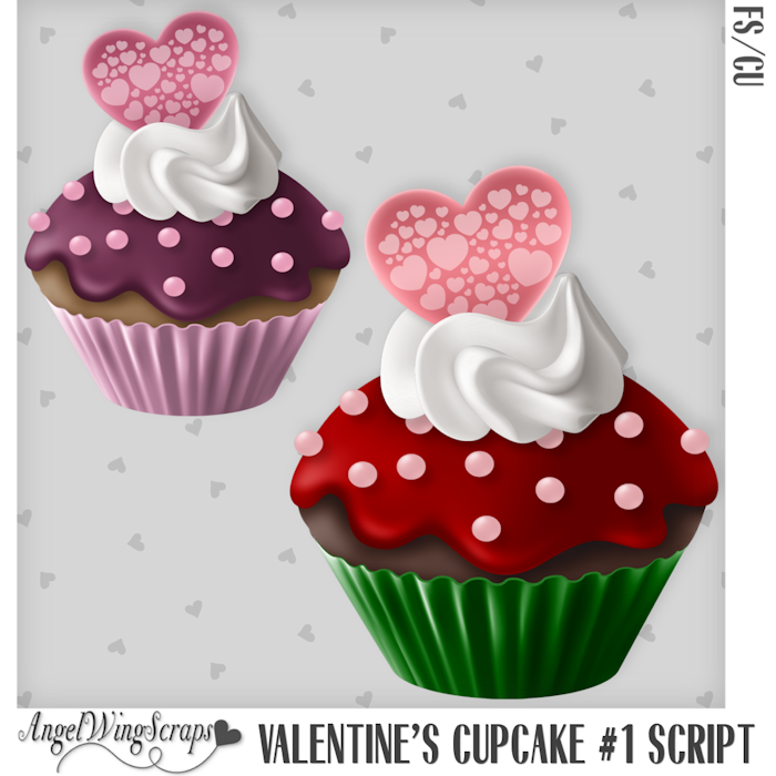 Valentine's Cupcake #1 Script (FS/CU) - Click Image to Close
