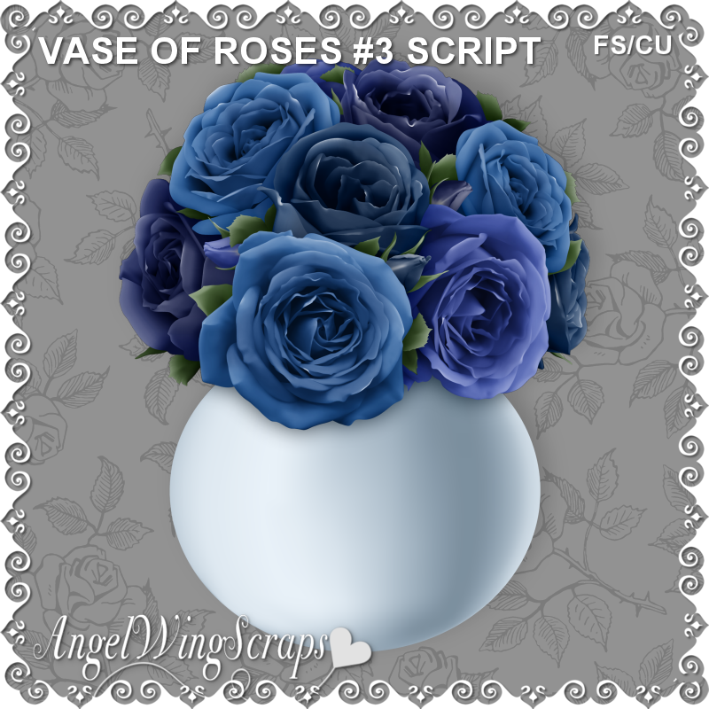 Vase of Roses #3 Script (FS/CU) - Click Image to Close