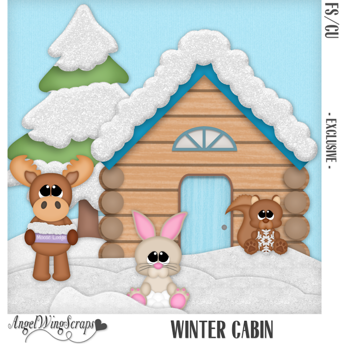 Winter Cabin Mix (FS/CU) - Click Image to Close