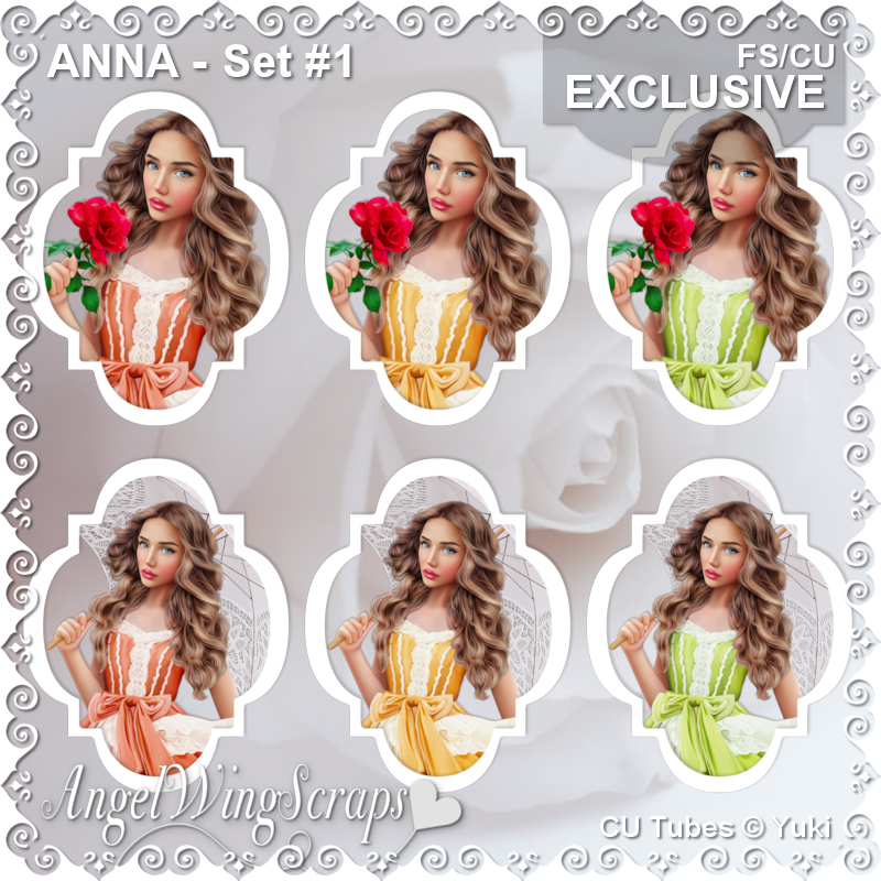 Anna - Set #1 - Exclusive (FS/CU) - Click Image to Close