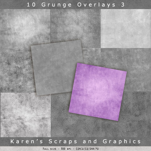 10 Grunge Overlays 3 (FS/CU4CU) - Click Image to Close