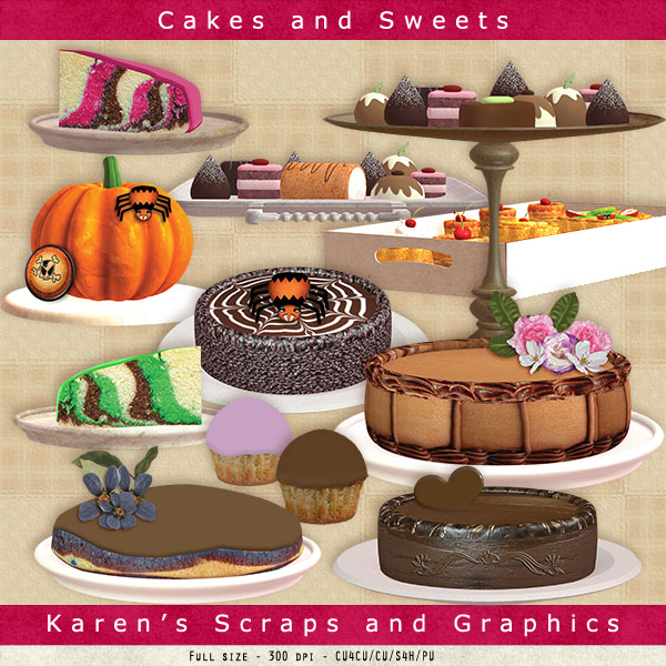Cakes and Sweets (FS/CU4CU) - Click Image to Close
