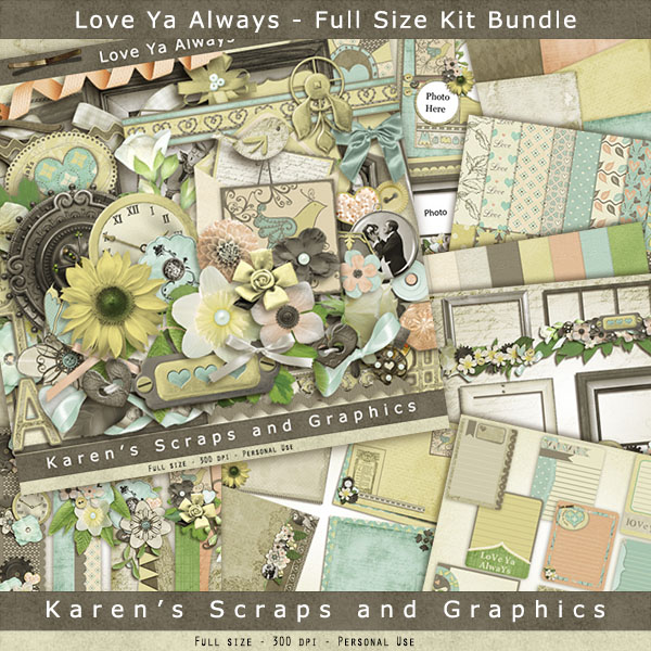 Kit Bundle - Love Ya Always (FS/PU/S4H) - Click Image to Close