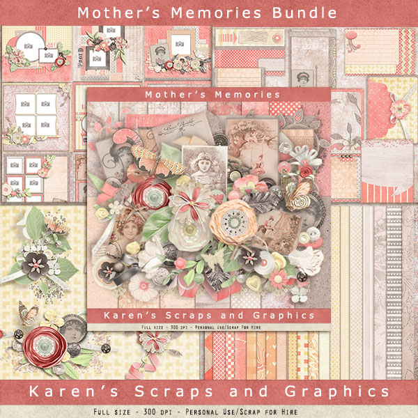 Kit Bundle - Mother's Memories (FS/PU/S4H) - Click Image to Close