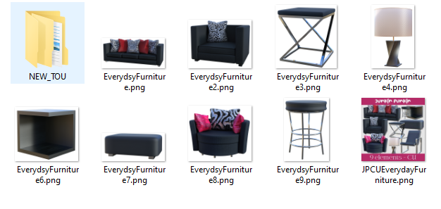 CU Pack - Everyday Furniture - Click Image to Close
