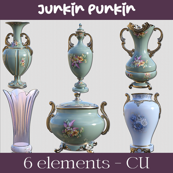 CU Pack - Flower Vases - Click Image to Close