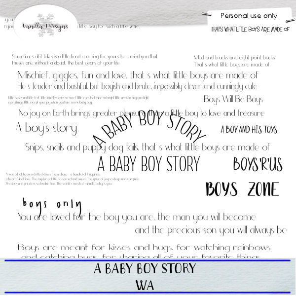 A baby boy story - Click Image to Close