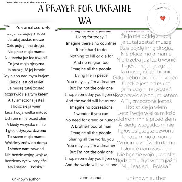 A prayer for Ukraine - Click Image to Close