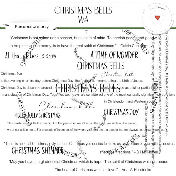 Christmas bells - Click Image to Close