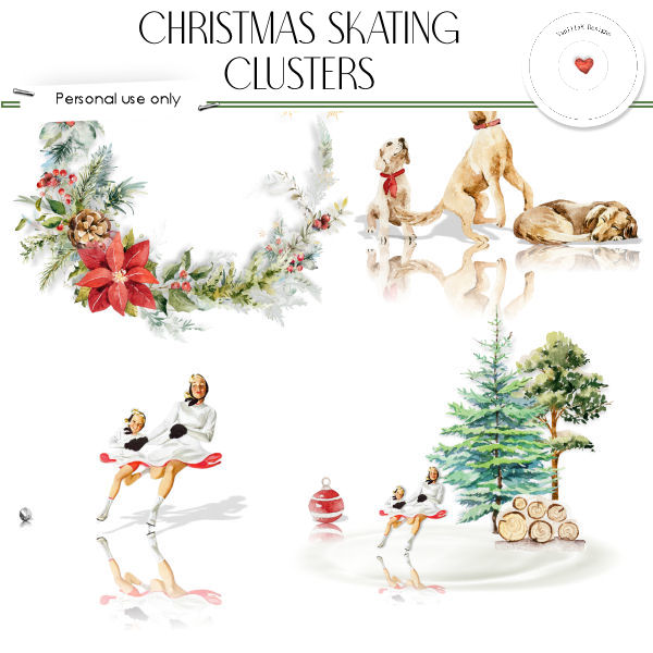 Christmas skating - Click Image to Close