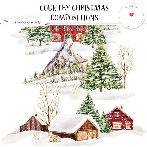 Country Christmas - Click Image to Close