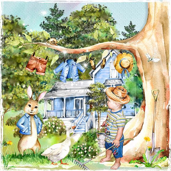 The tale of Peter Rabbit - Click Image to Close