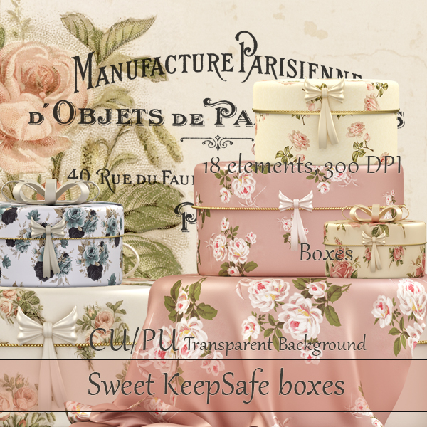Keepsafe Boxes clipart (FS/CU) - Click Image to Close