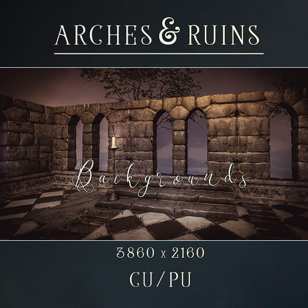Arches and Ruins backgrounds (FS/CU) - Click Image to Close