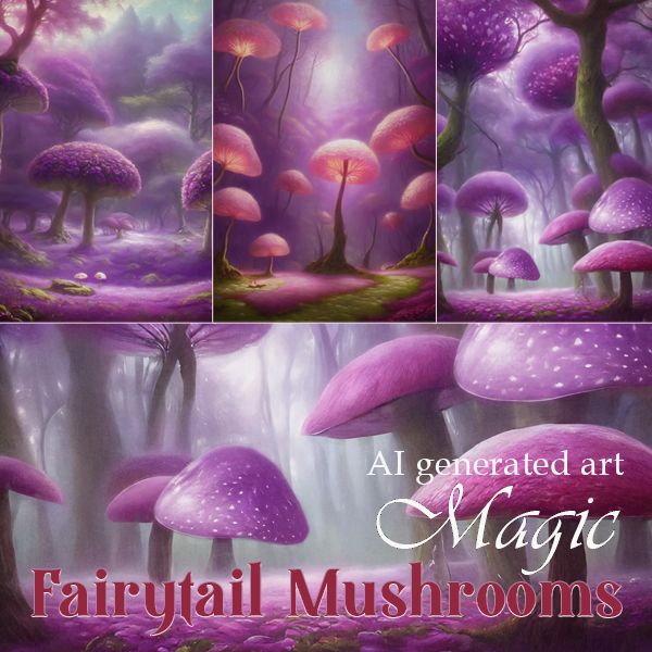Magic Fairyland Mushrooms (FS/CU) - Click Image to Close