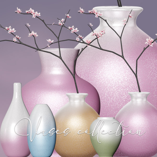 Vases Collection clipart (FS/CU) - Click Image to Close