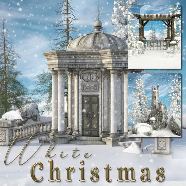 White Christmas backgrounds (FS/CU) - Click Image to Close
