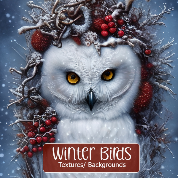 Winter Birds (FS/CU) - Click Image to Close
