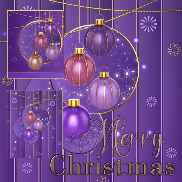 Merry Christmas Backgrounds Set 1 (FS/CU) - Click Image to Close