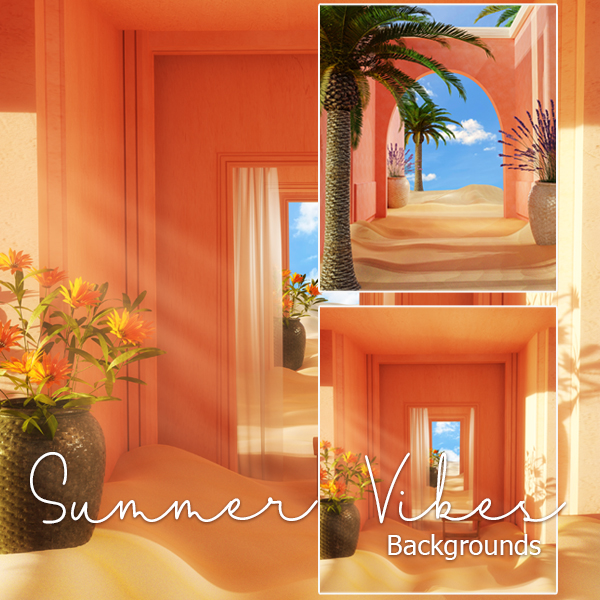Summer Vibes backgrounds (FS/CU) - Click Image to Close
