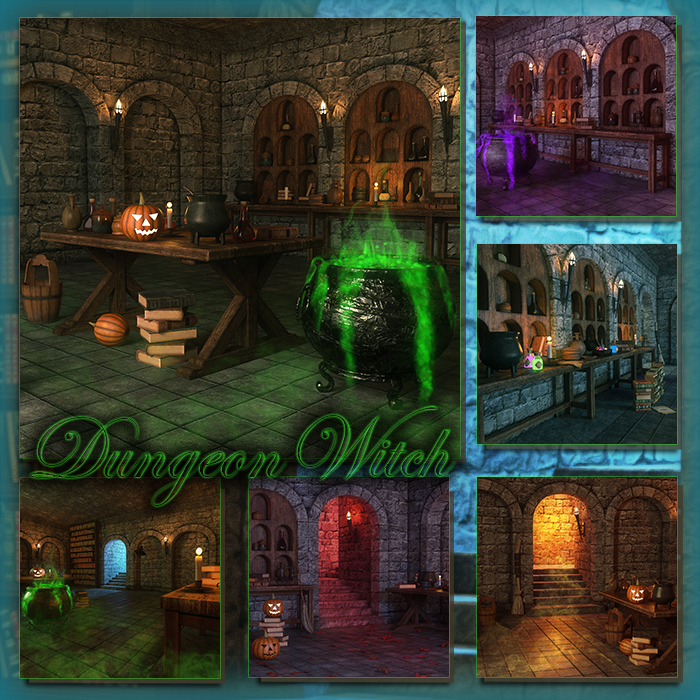 Dungeon Witch (FS/CU) - Click Image to Close