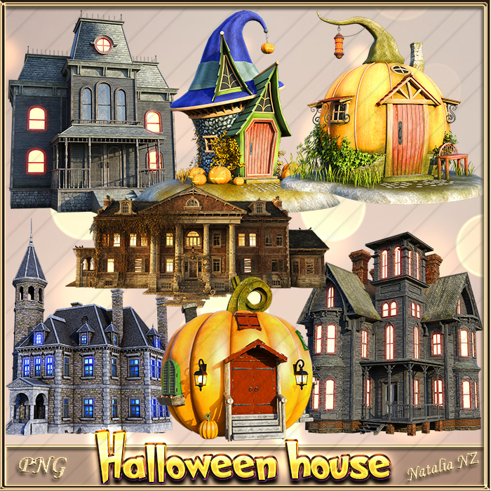 Halloween house (FS/CU) - Click Image to Close