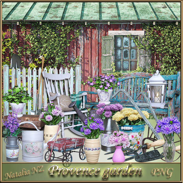 Provence garden (FS/CU) - Click Image to Close