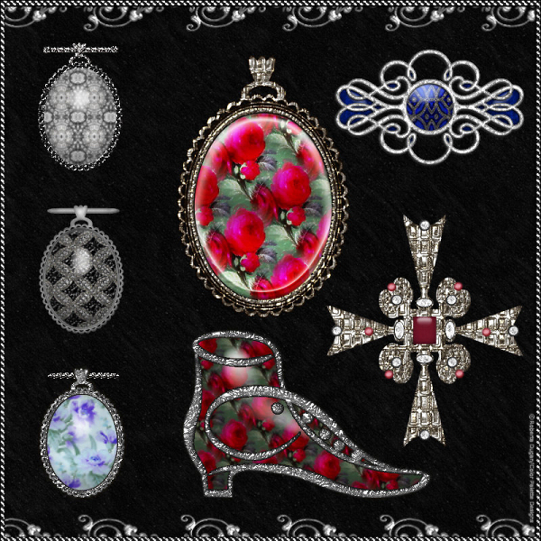 Antique Jewelry Box Layer PS Styles (CU4CU) - Click Image to Close