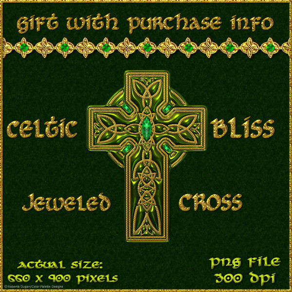 Celtic Bliss PS Layer Styles (CU4CU) - Click Image to Close
