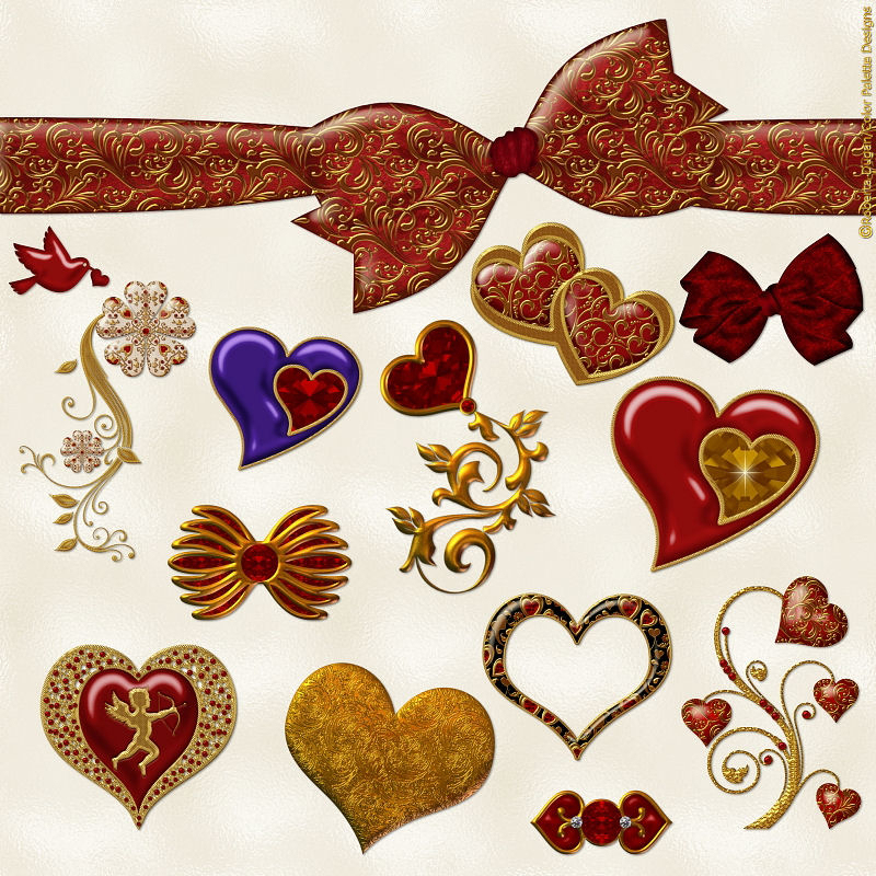 Gilded Romance Collection (CU4CU) - Click Image to Close