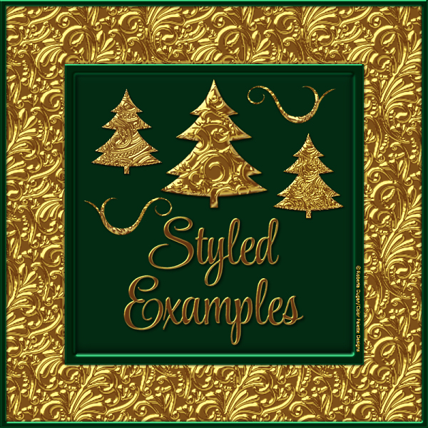 Gilded Swirls PS Layer Styles (CU4CU) - Click Image to Close