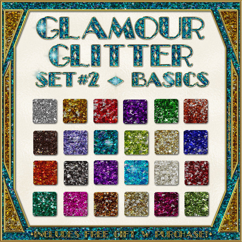 BLING! GLAM GLITTER-Basics PS Styles (CU4CU) - Click Image to Close
